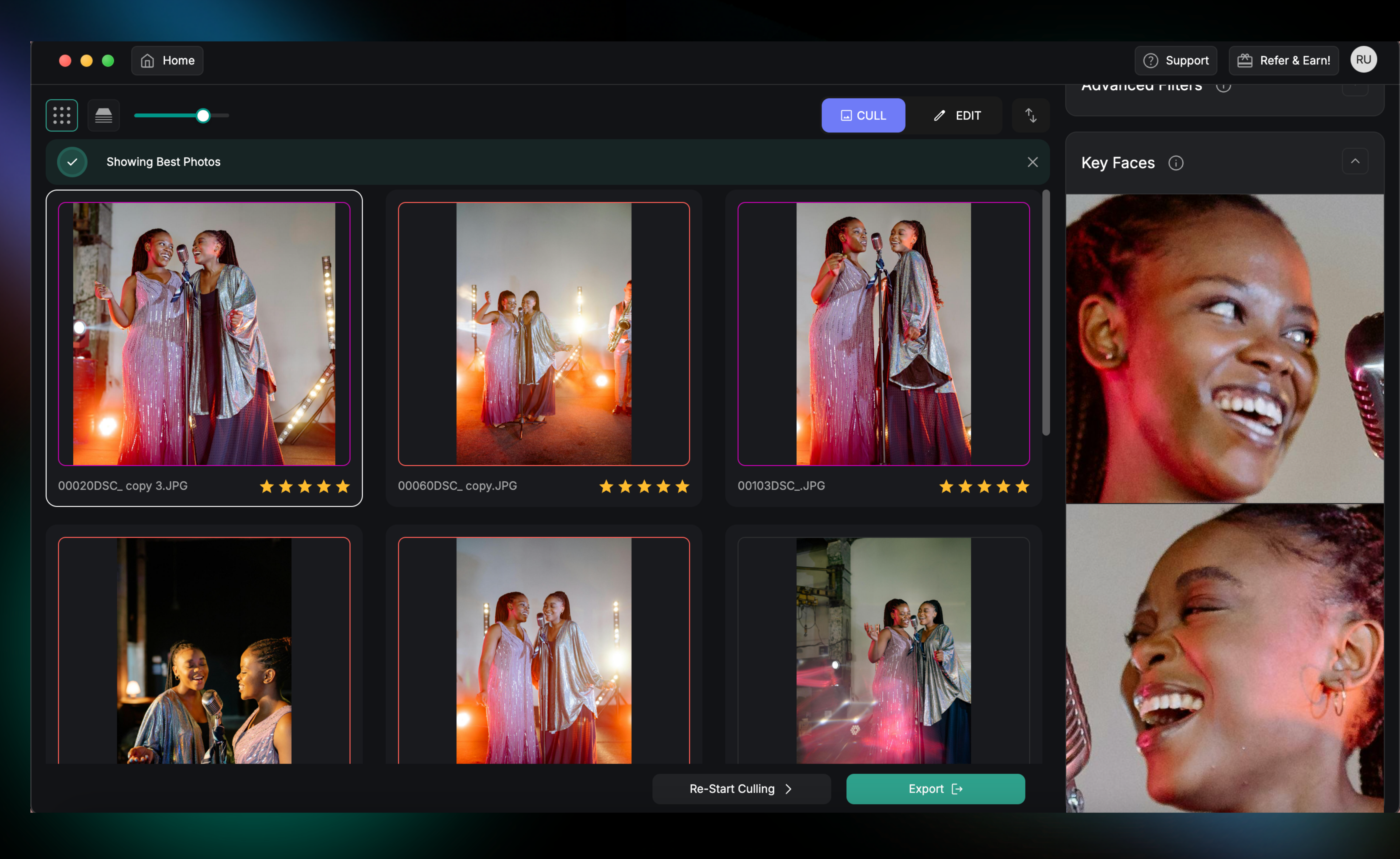 is lightroom good for culling
