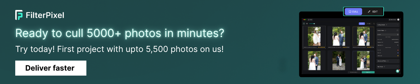 Filterpixel sign up banner
