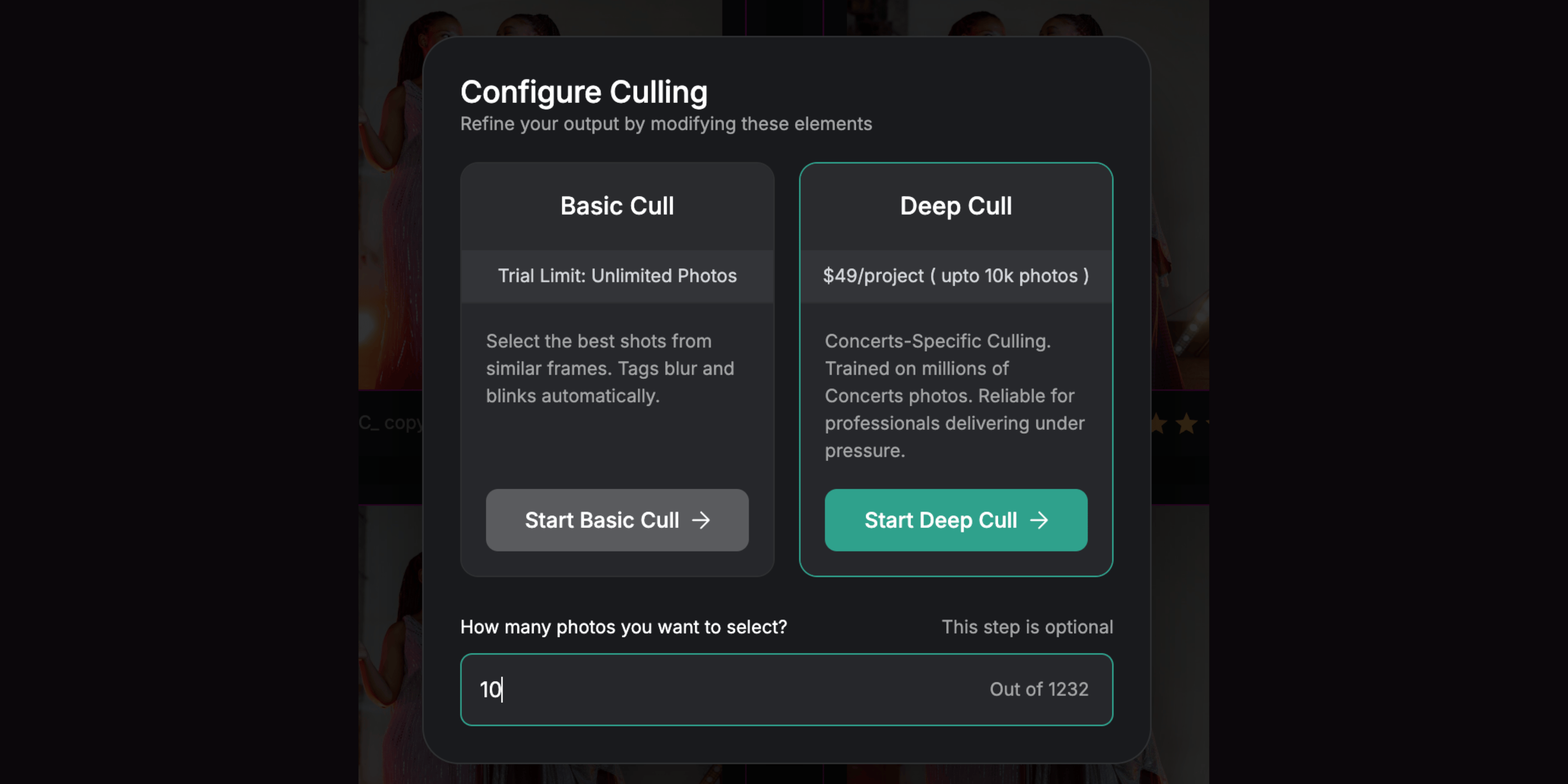 Filterpixel culling modes