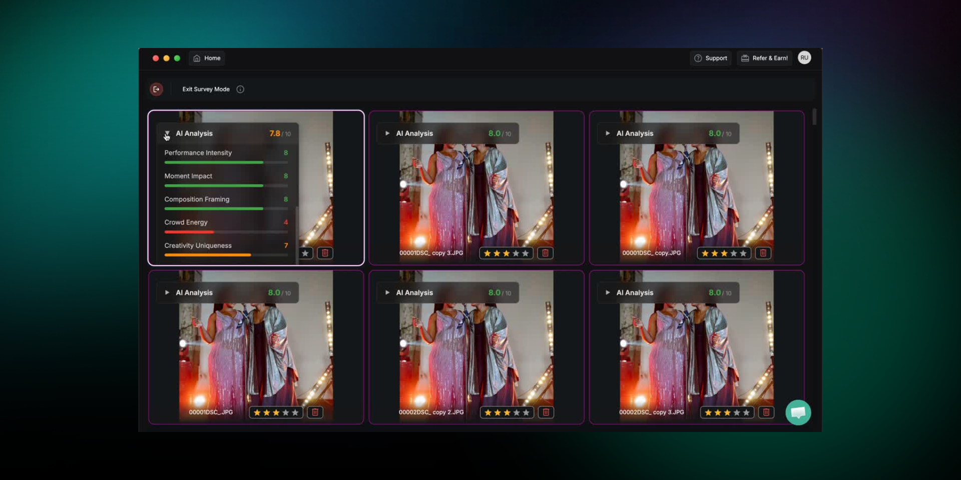 Filterpixel DeepCull Scoring system