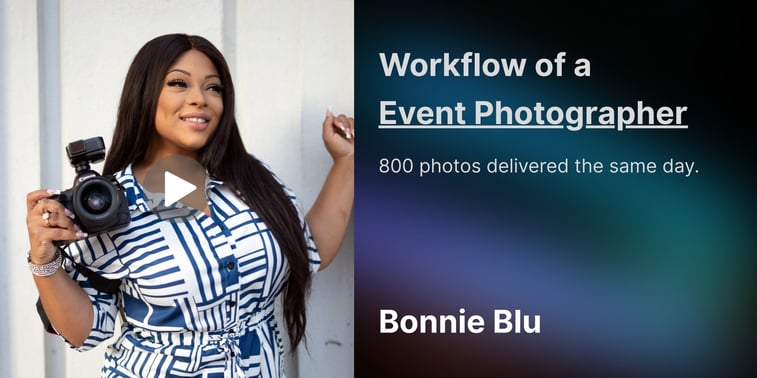 high-volume photography workflow