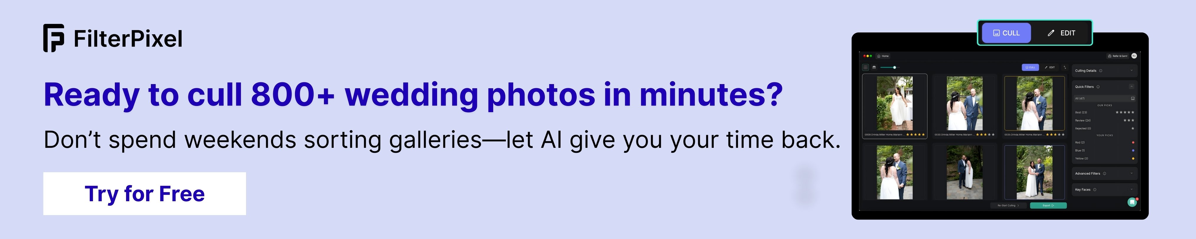 professionally edit photos