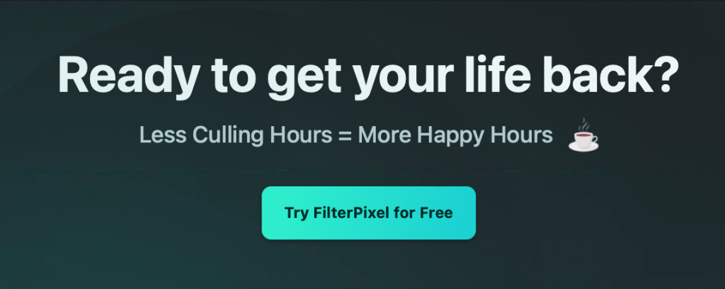 A text image showing how having less time of culling could result to more happy hours