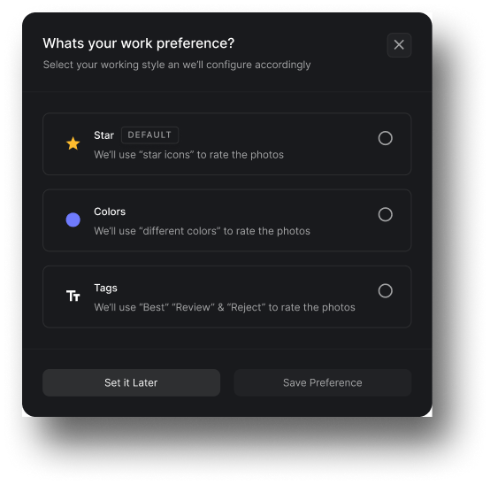 Personalise Your Workflow