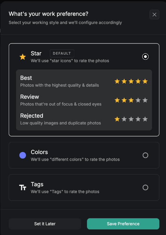 Personalise Your Workflow Filterpixel Culling