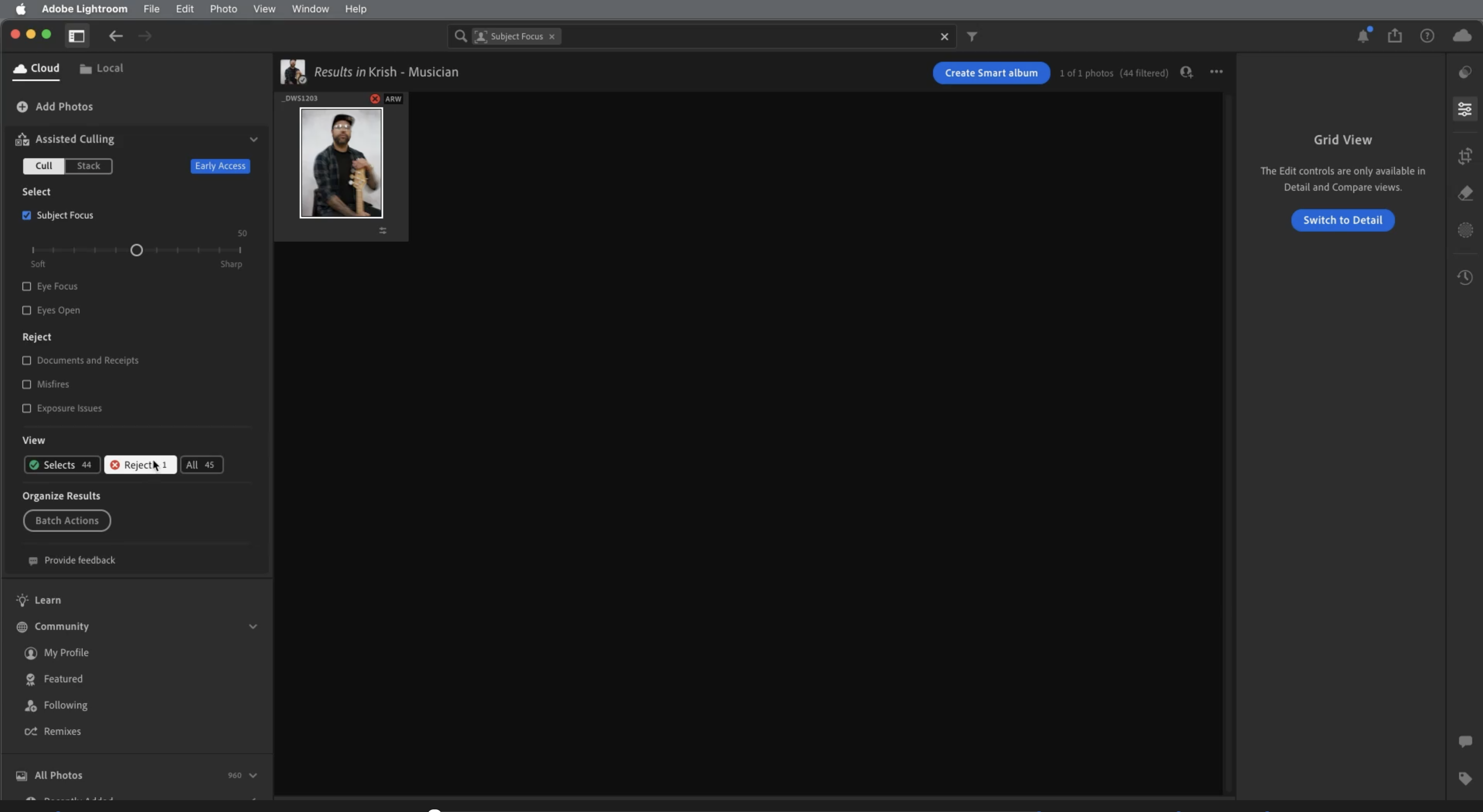 lightroom culling alternative