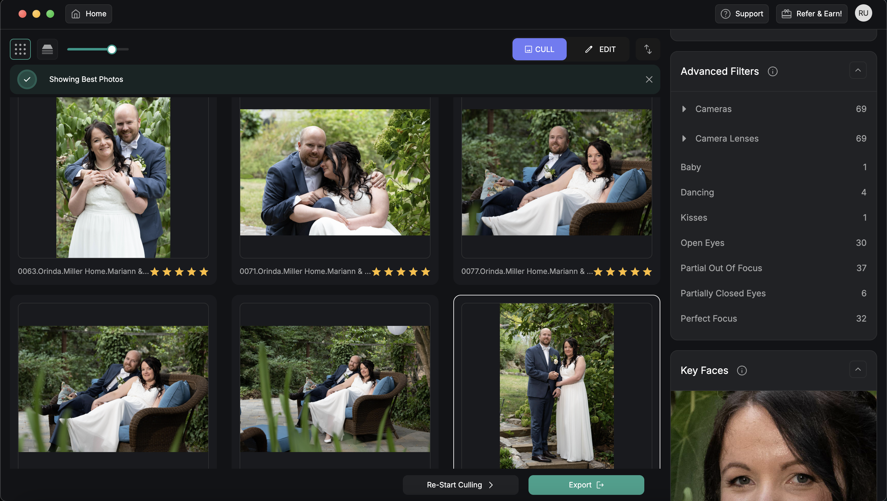 Filterpixel advanced filters for grouping