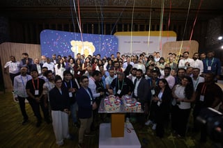 Group photo shared with conference attendees