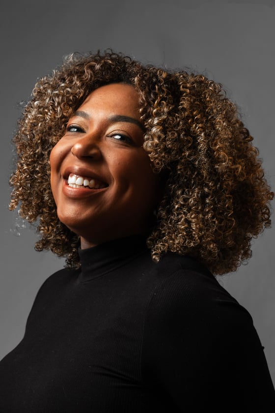 Adult portrait with light skin cleanup