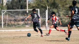 Youth soccer tournament game