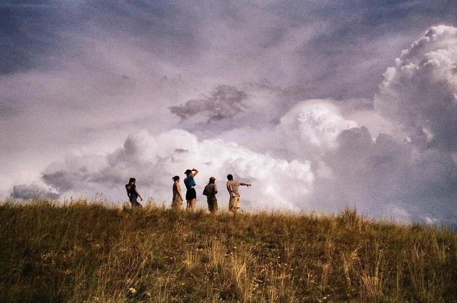 Five People on the top of the hill