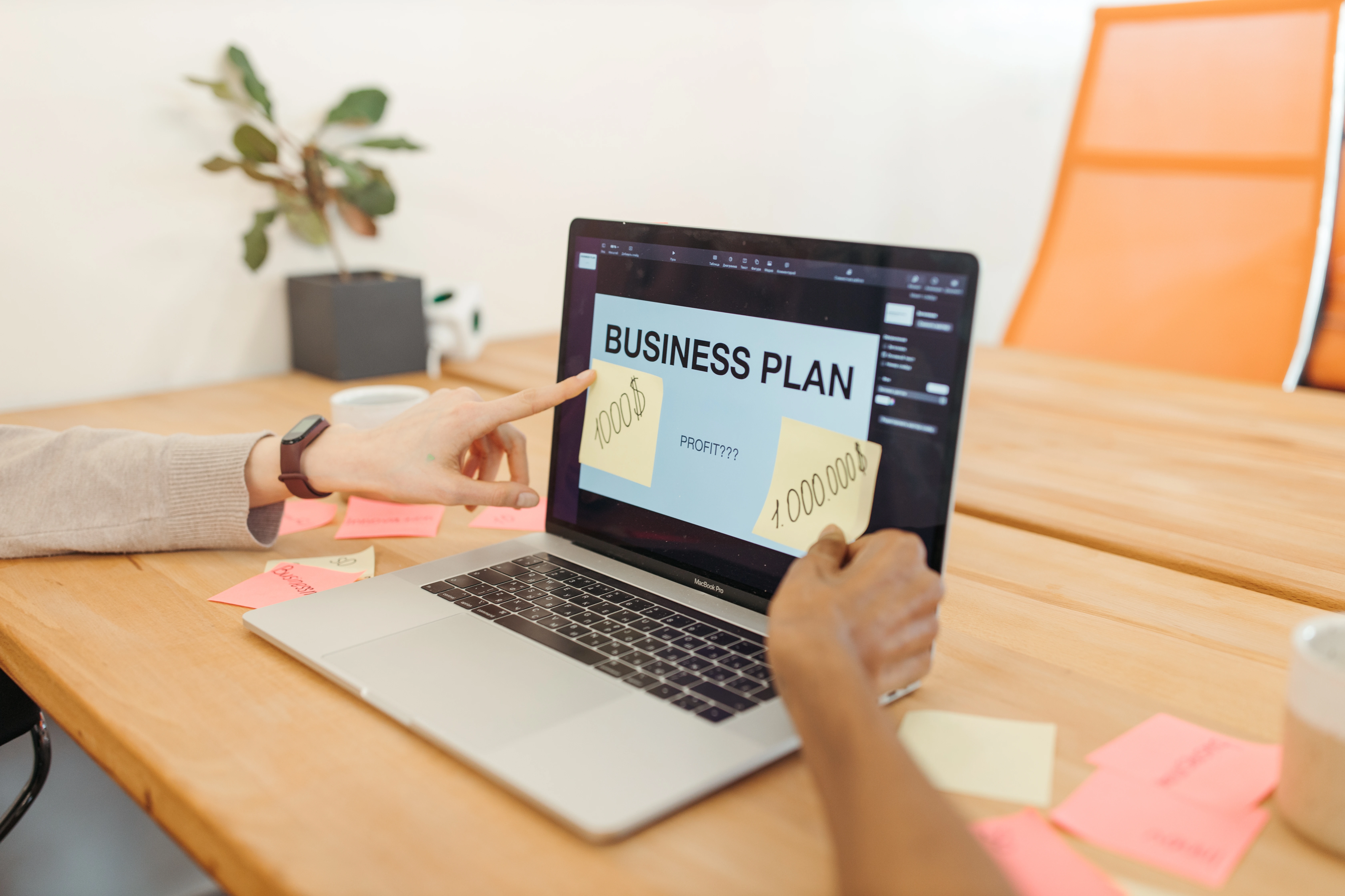 image of a business plan