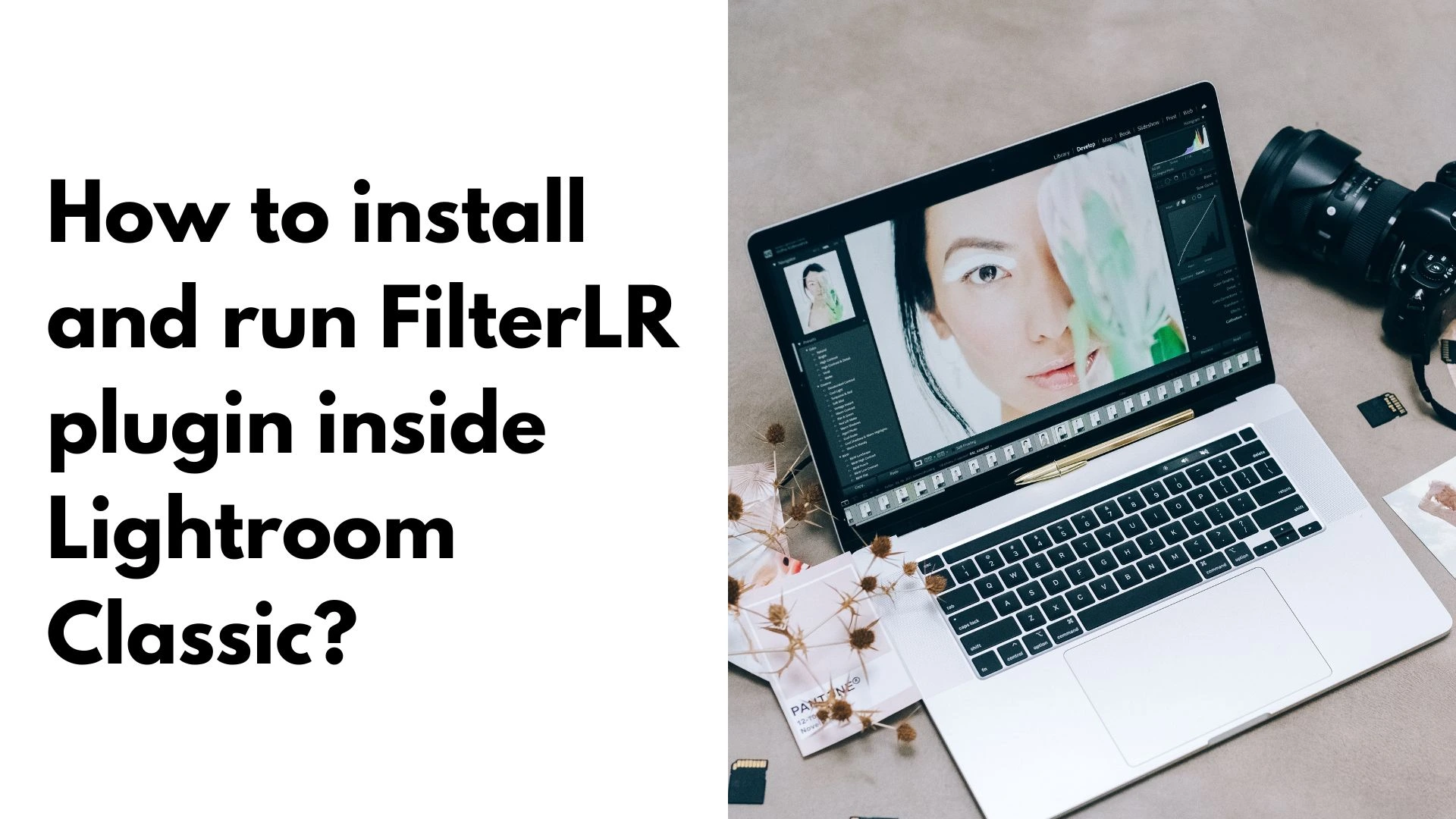 How to install and run FilterLR plugin inside Lightroom Classic?