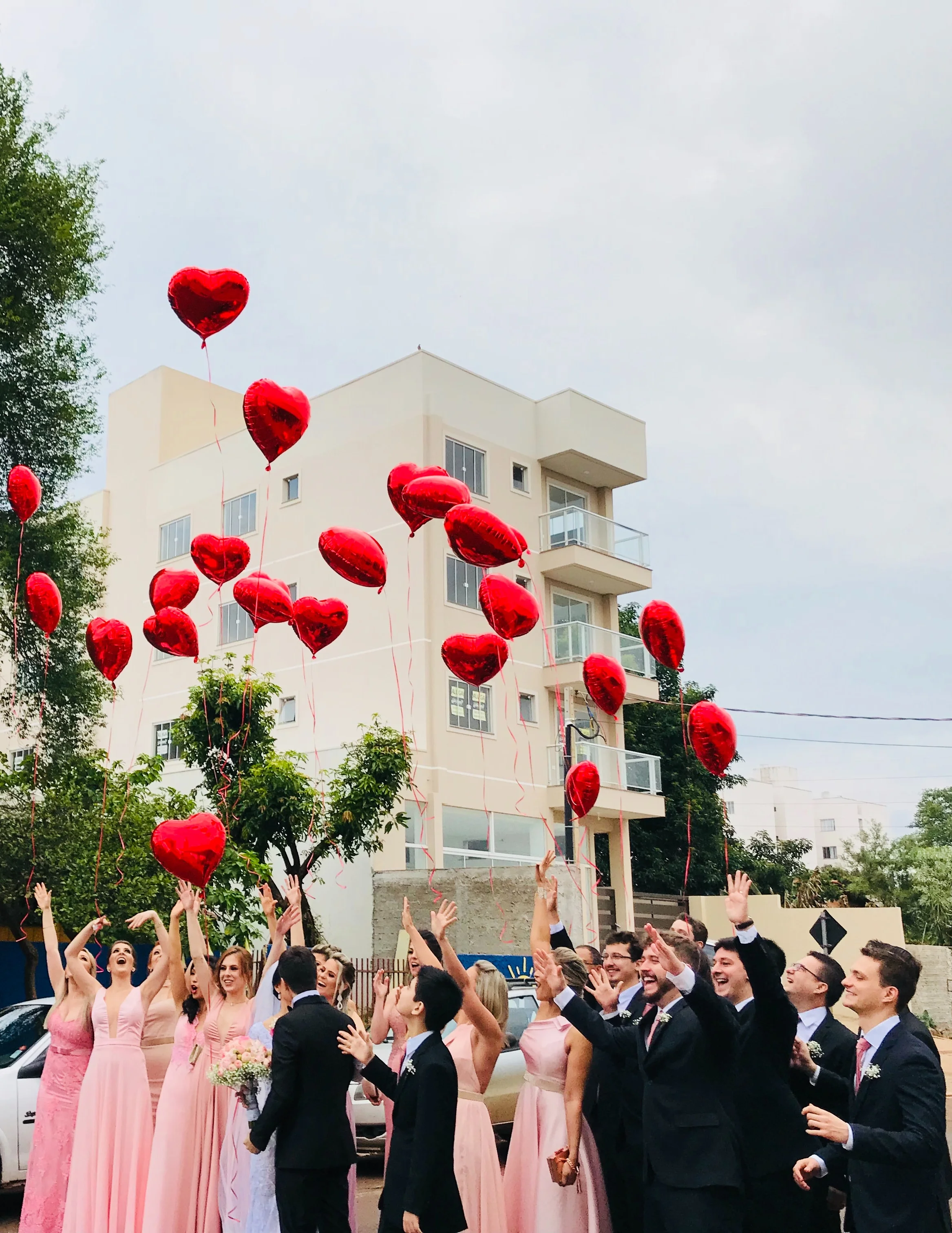 image of a wedding balloons