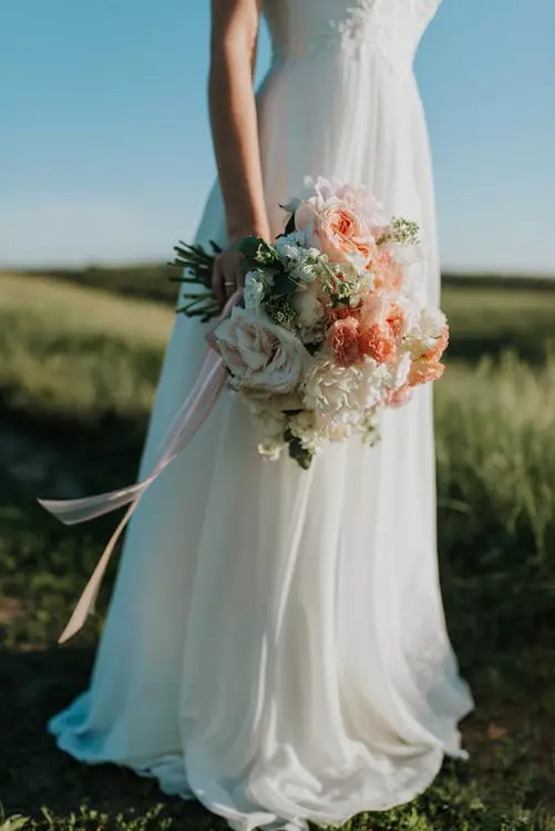 image of a wedding dress