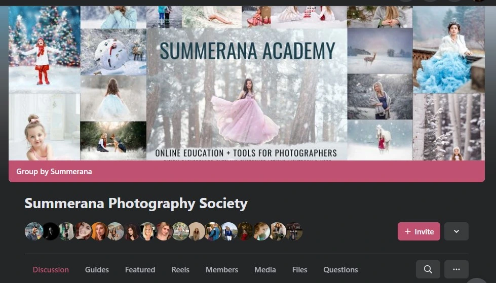 Summerana Photography facebook group